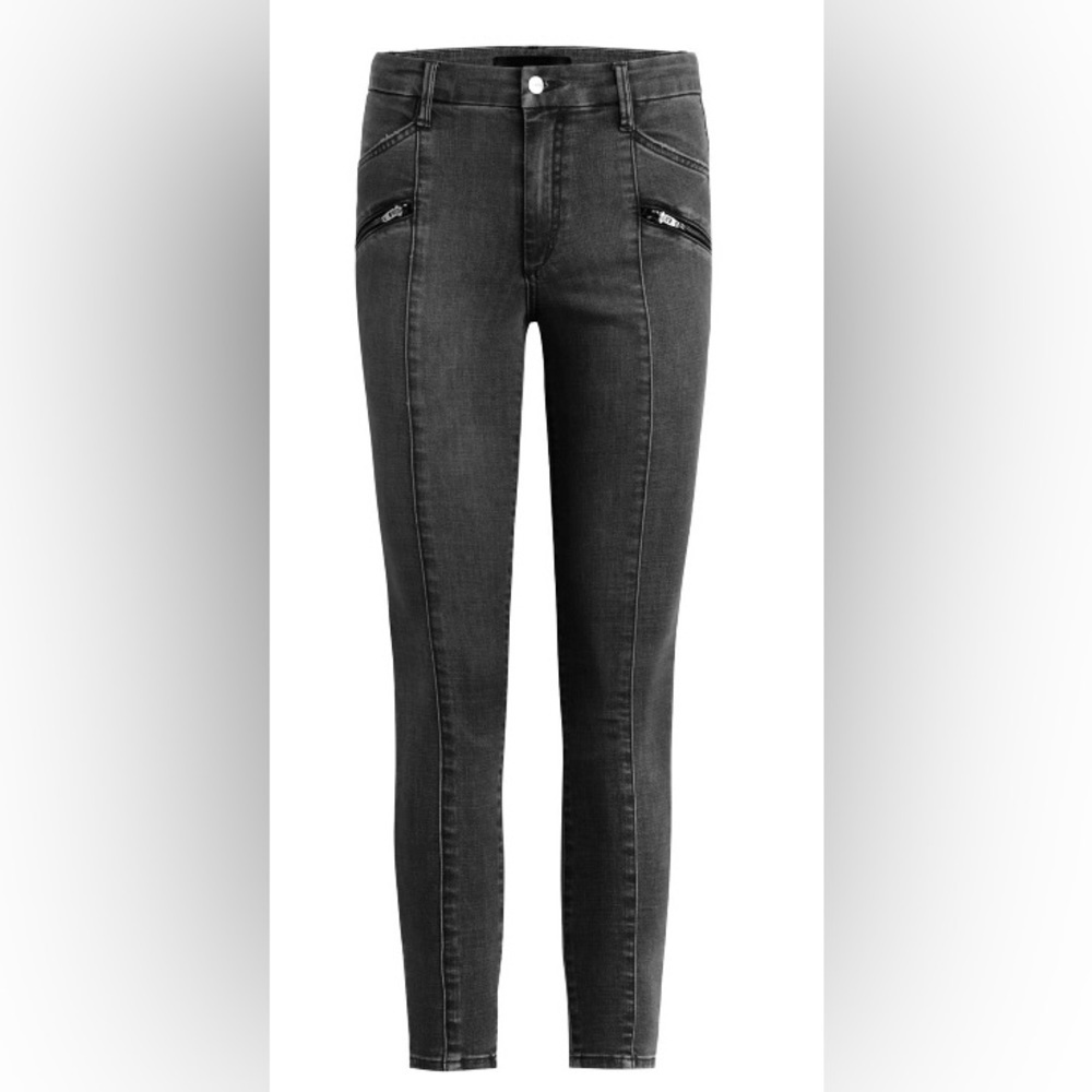JOE'S Women's Zippered Moto Ankle Skinny Jeans